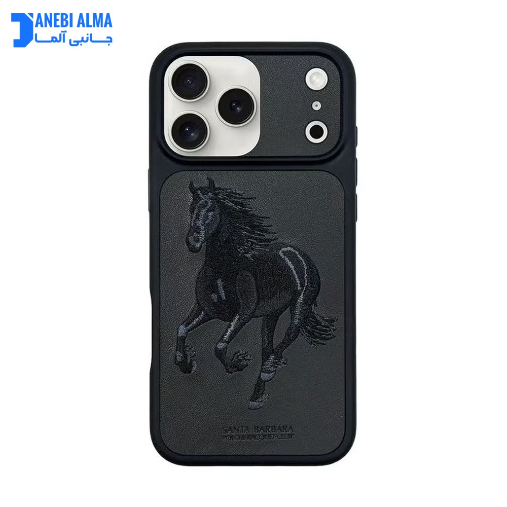 کاور پولو مدل SBNoir (Boris) مناسب برای گوشی موبایل اپل iPhone 17 Pro Max